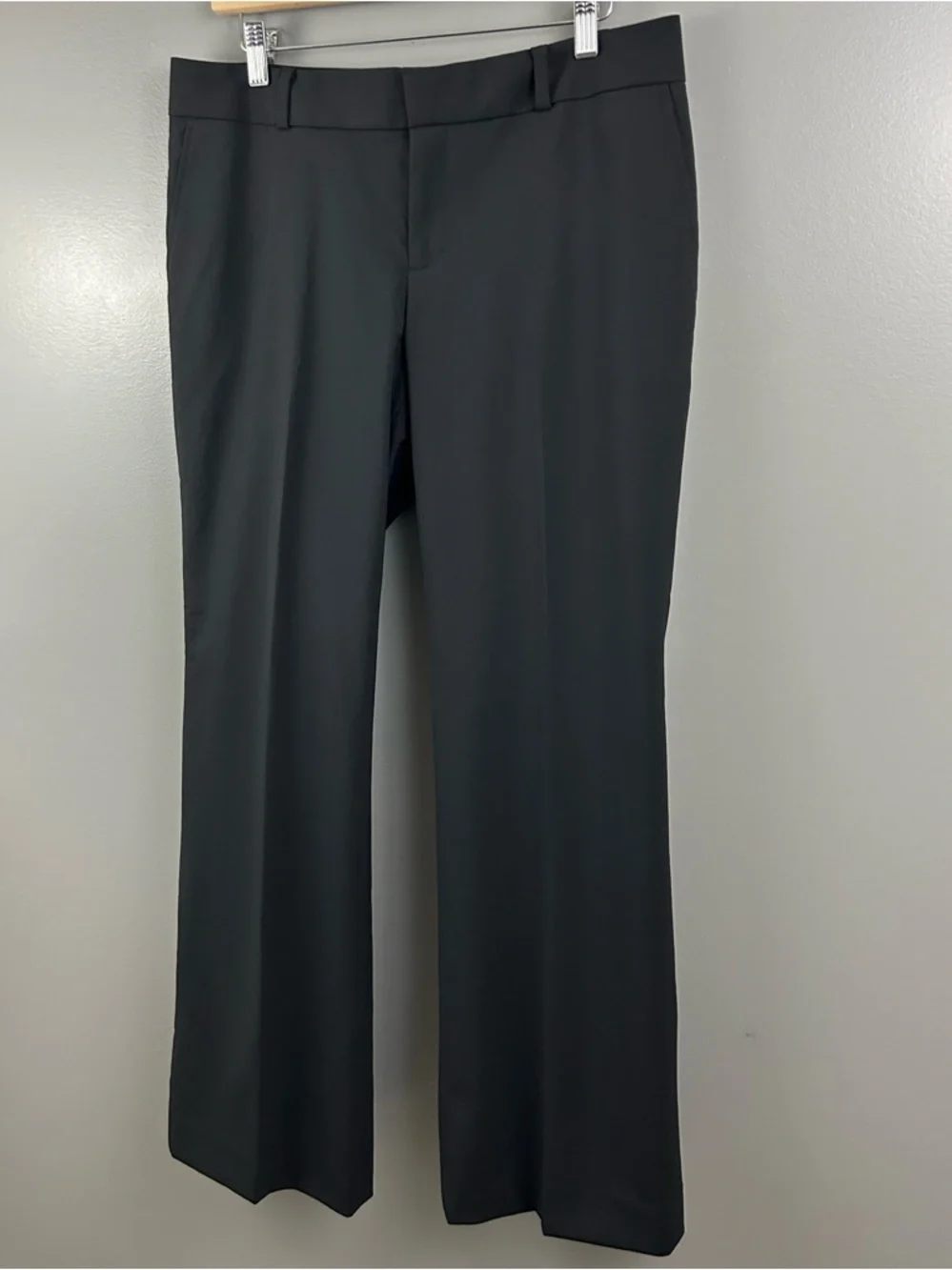 Banana Republic Martin Fit Black Dress Pants Size 8S - Picture 3 of 10